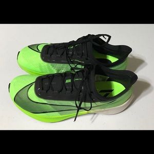 Nike Electric Green Black Zoom Fly 3 Running Shoes